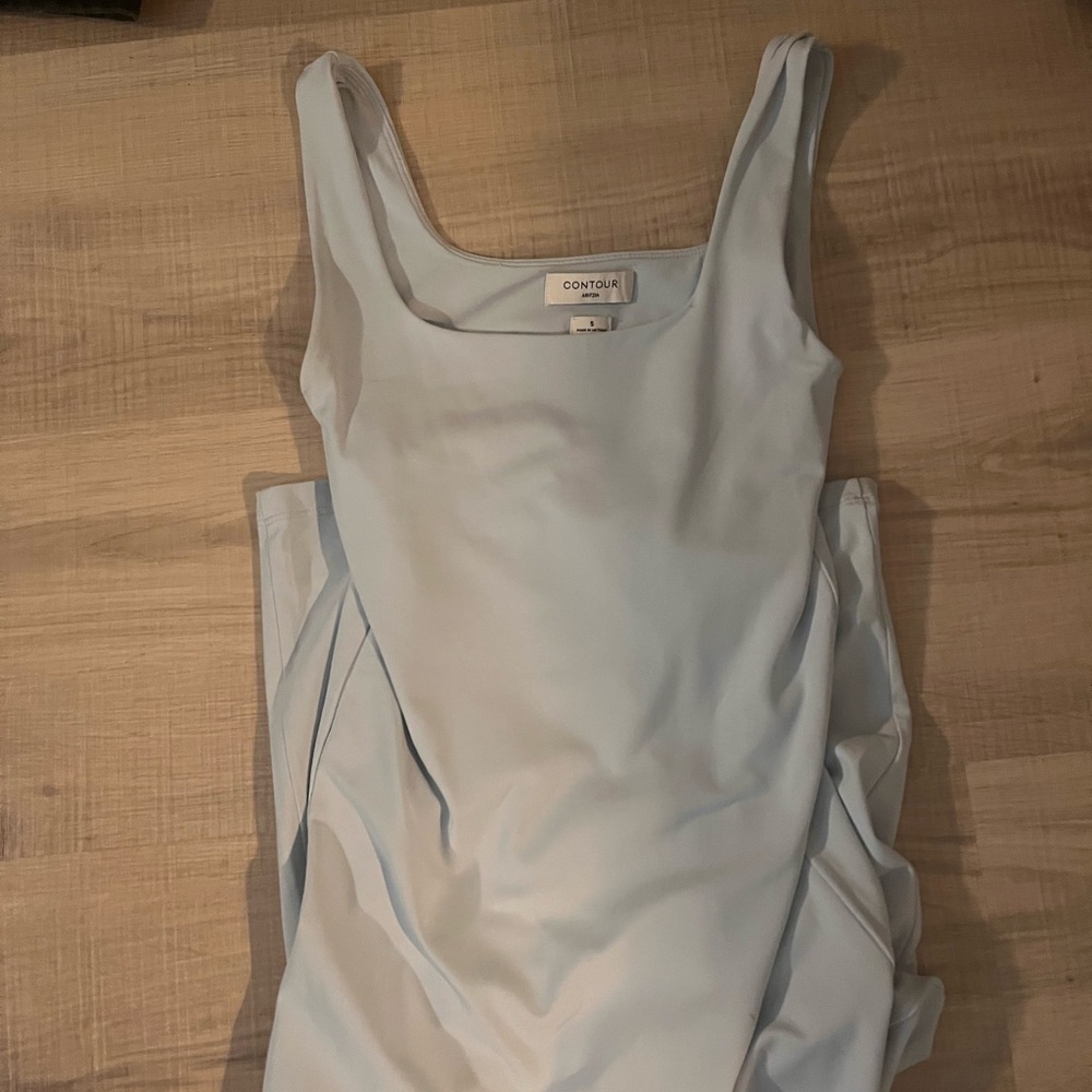 Light Blue contour Aritzia dress